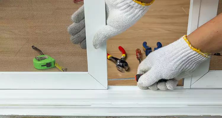 Sliding Glass Door Off Rails Repair in Fort Pierce, FL