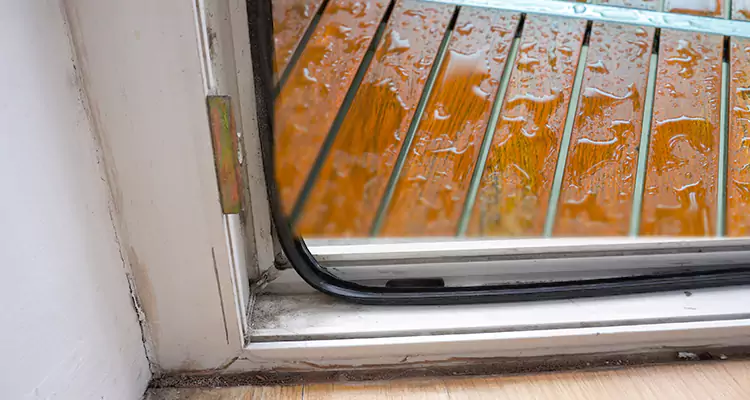 Water Leaking Wooden Patio Doors Repair in Fort Pierce, FL