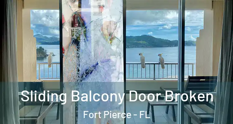 Sliding Balcony Door Broken Fort Pierce - FL